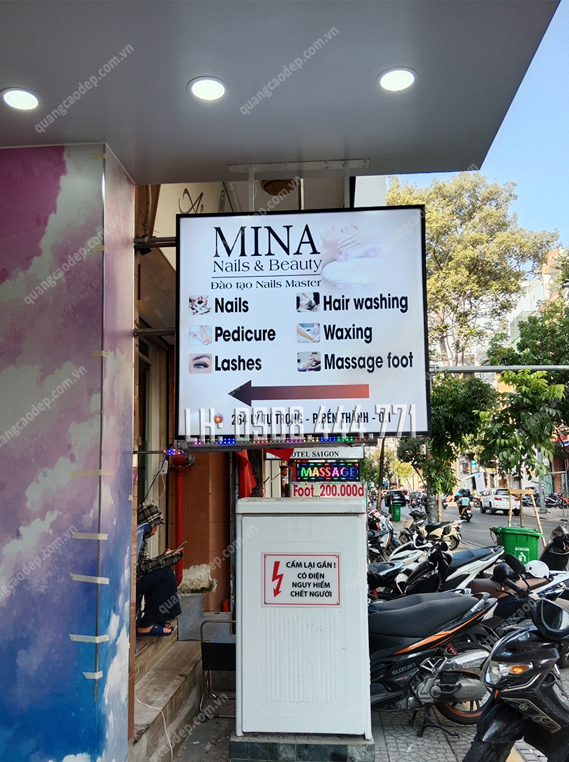 Hộp đèn Mica Nails Beauty