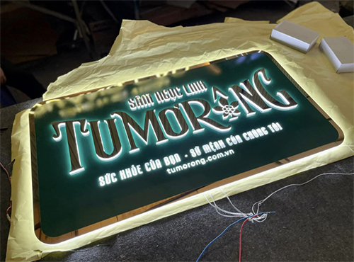 bảng hiệu sâm ngọc linh