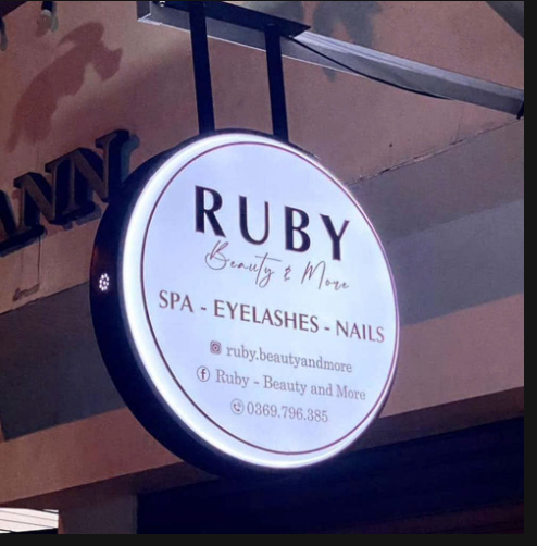 biển hiệu ngành spa