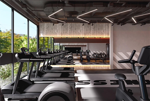 MẪU PHÒNG GYM BOXING YOGA SHINEFITNESS