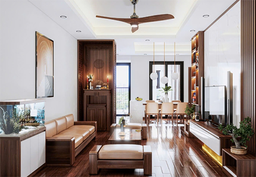 THIẾT KẾ THI CÔNG CĂN HỘ CHUNG CƯ ANH THIỆN 7